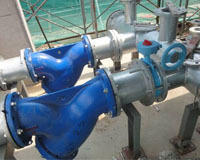 Y型過濾器、渦輪蝶閥現場安裝實例